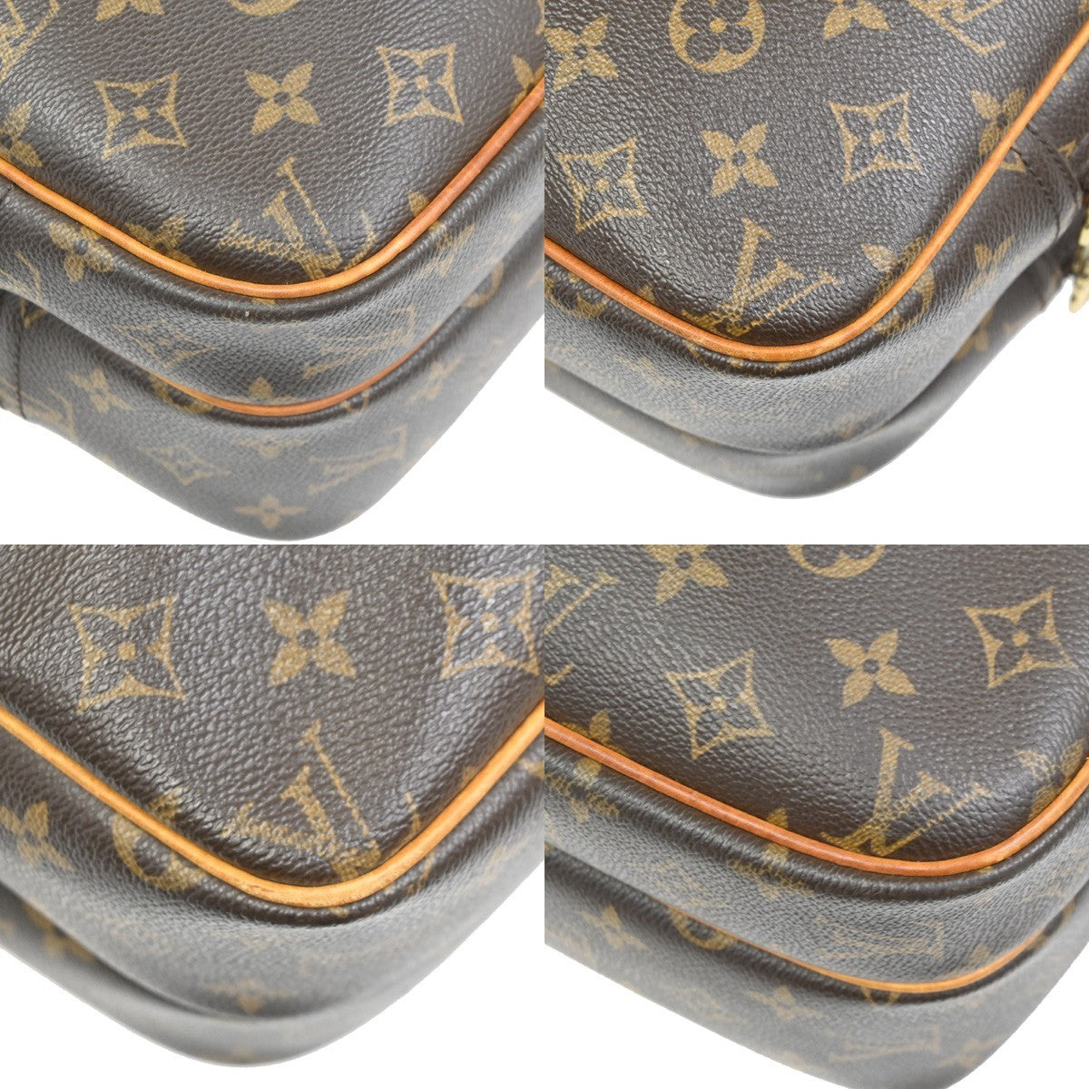 LOUIS VUITTON Reporter Crossbody Shoulder Bag Monogram Leather BN M45254 69PA082