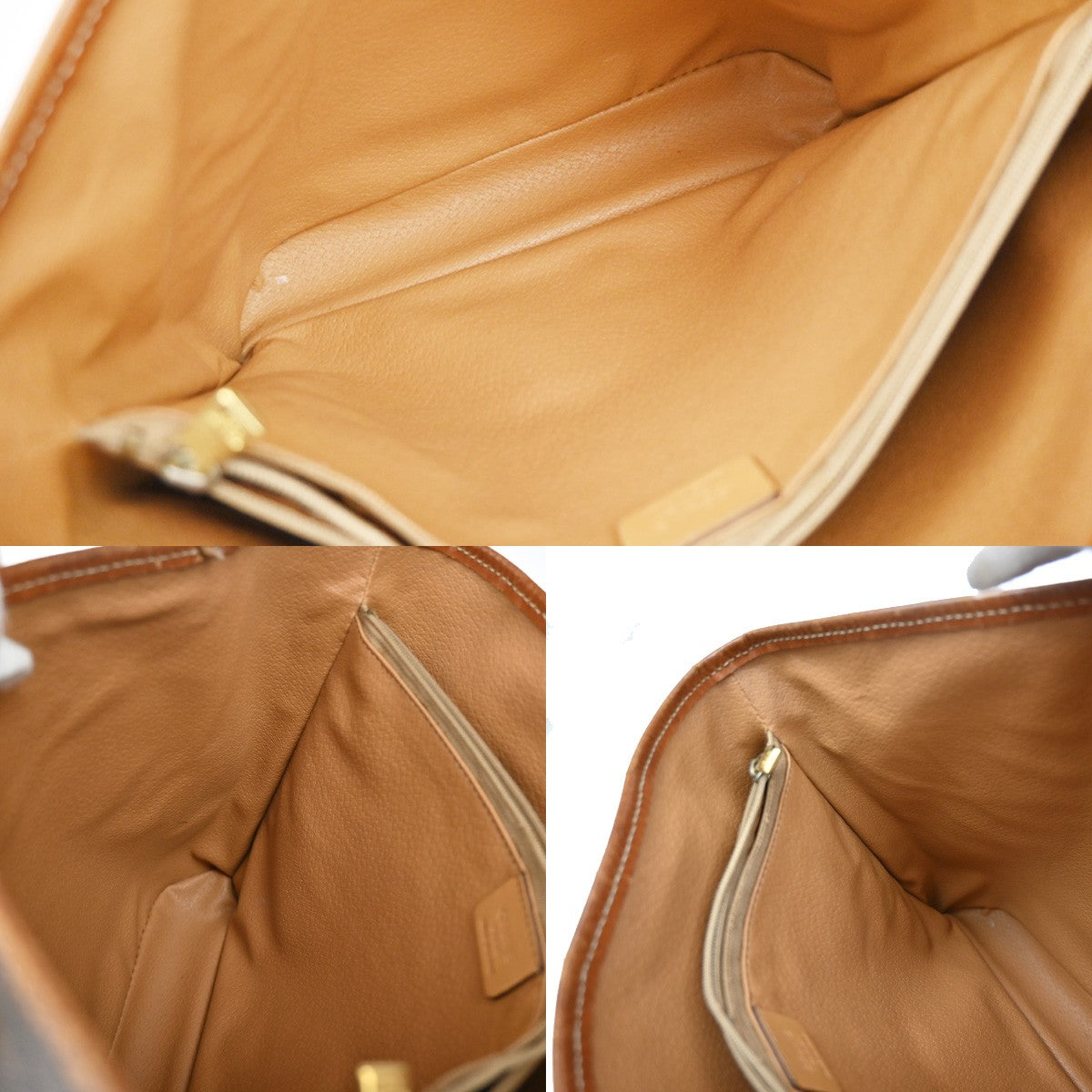 CELINE Logo Macadam Pattern Shoulder Bag PVC Leather Brown GHW Italy 66YH783