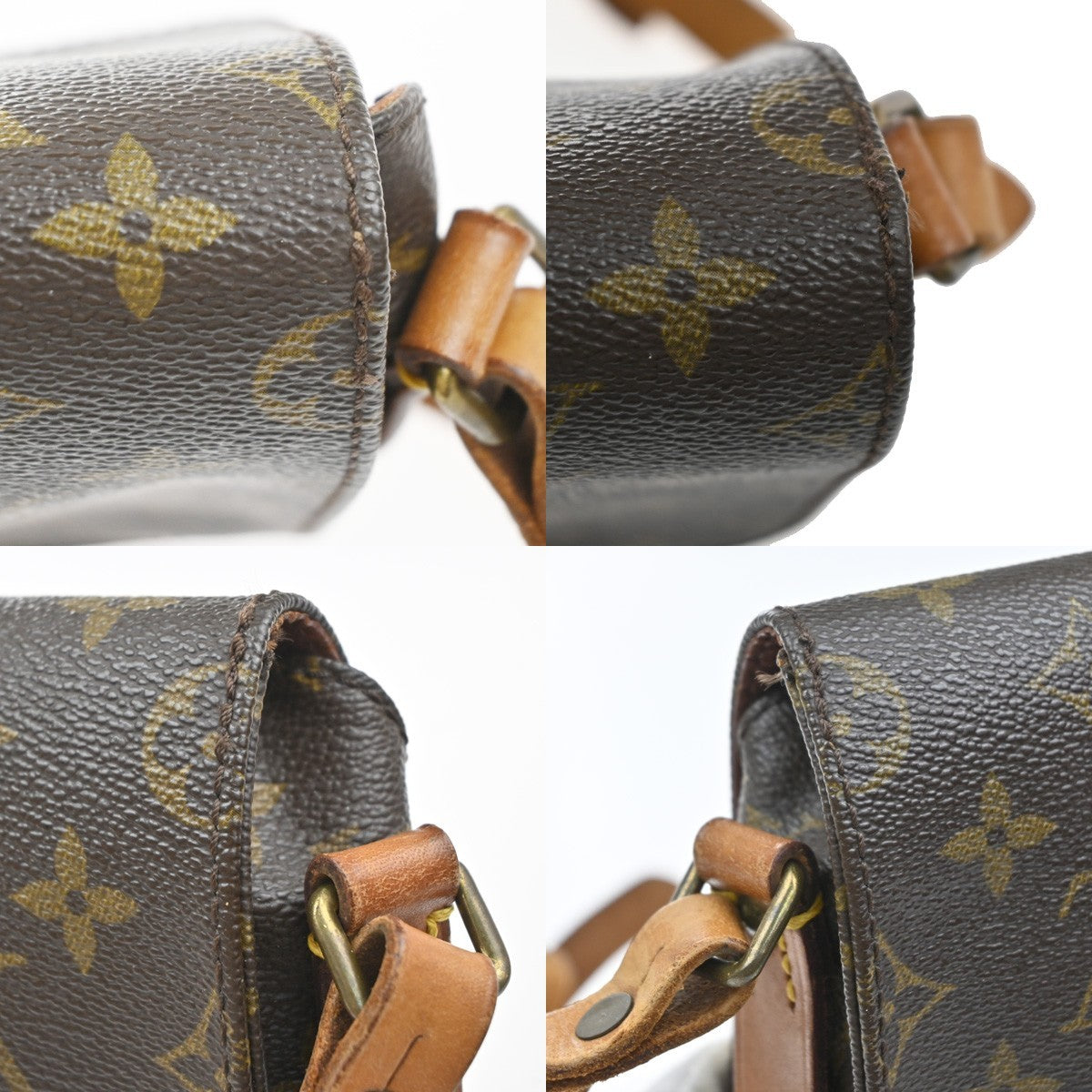 LOUIS VUITTON Mini Cartouchiere Shoulder Bag Monogram Leather BN M51254 36MA565