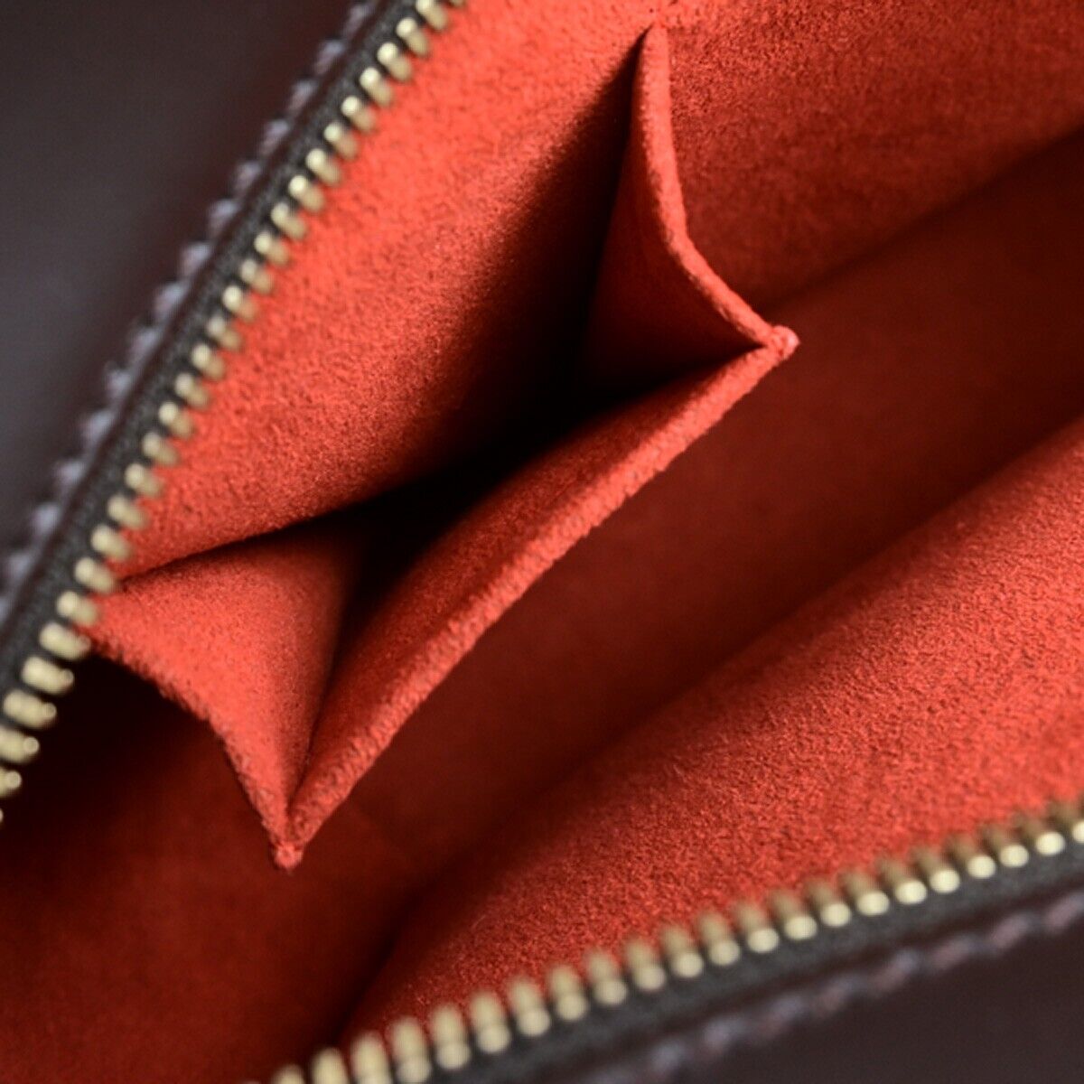 LOUIS VUITTON Sarria Horizontal Hand Bag Damier Ebene Leather BN N51282 93ED029