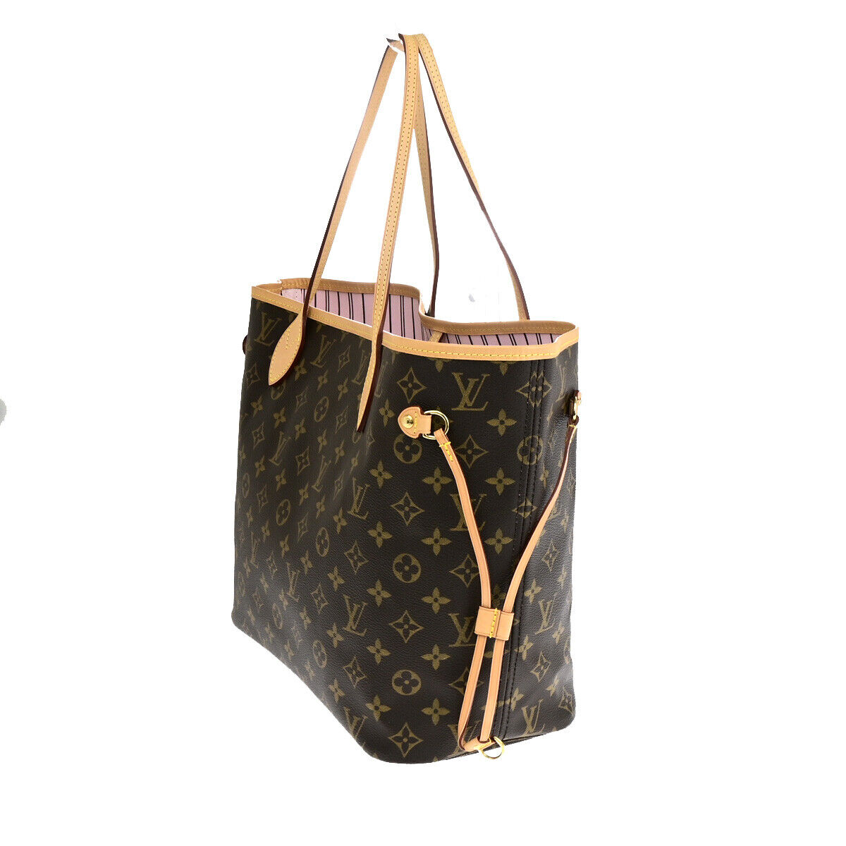 LOUIS VUITTON Neverfull MM Shoulder Tote Bag Monogram Leather M50366 691RK148