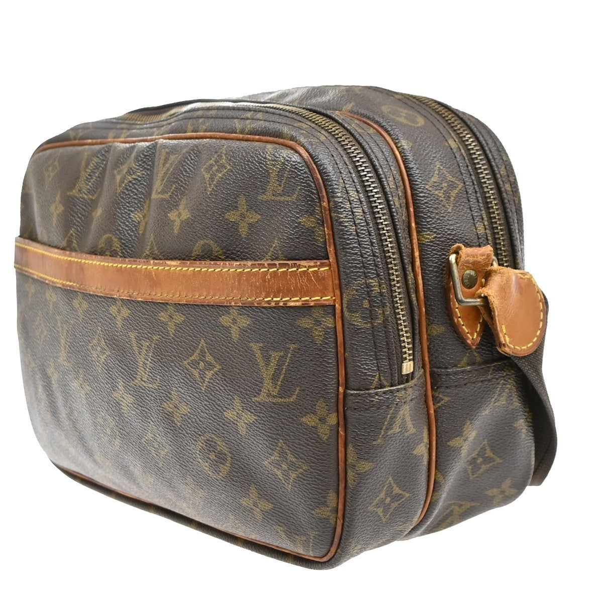 LOUIS VUITTON Reporter Crossbody Shoulder Bag Monogram Leather BN M45254 31SA023