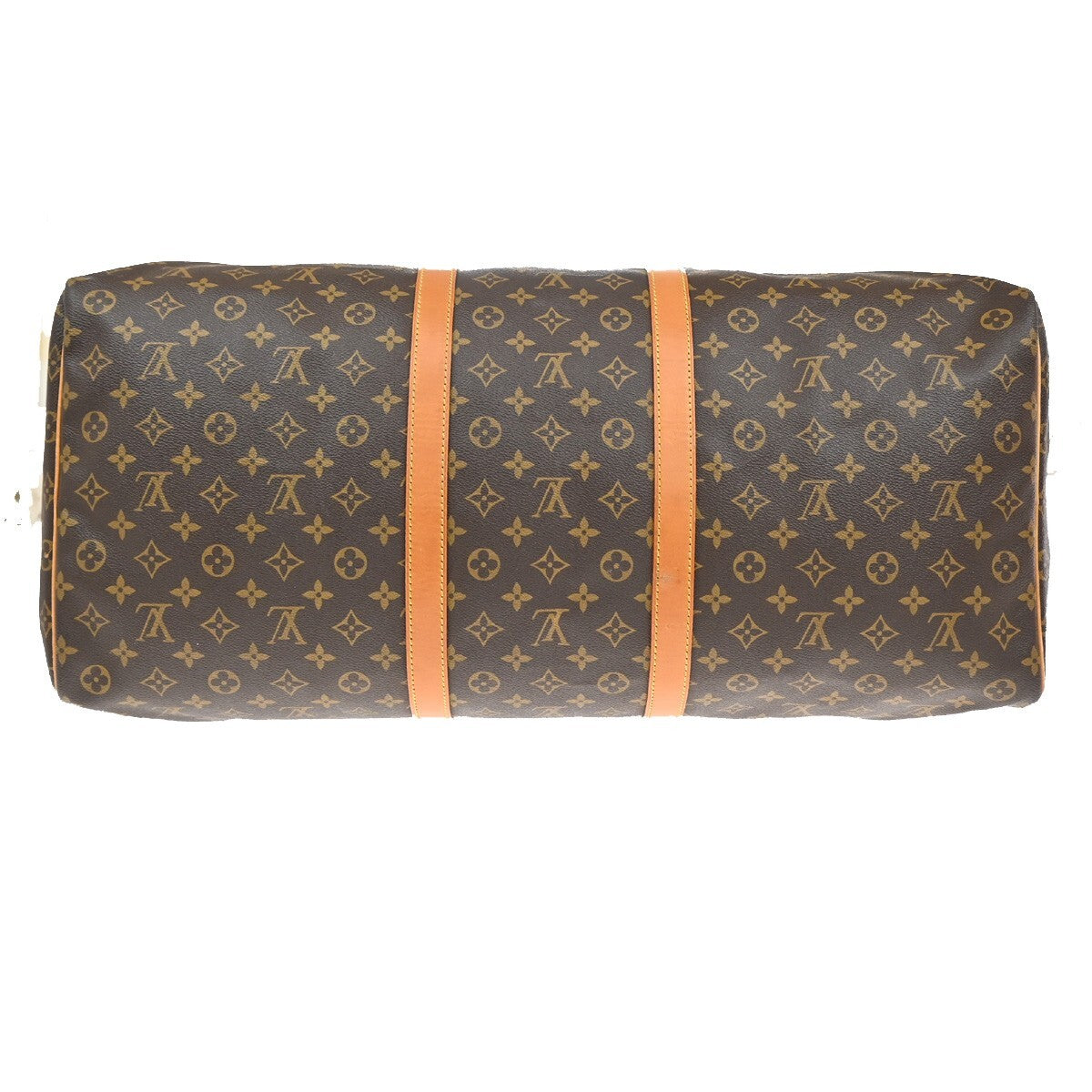 LOUIS VUITTON Keepall 60 Travel Hand Bag Monogram Leather Brown M41422 73EE235