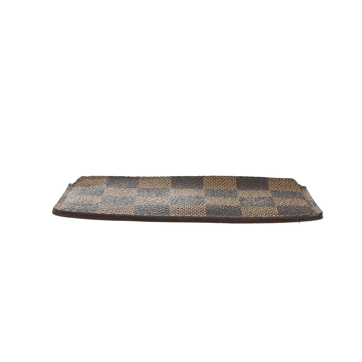 LOUIS VUITTON Pochette Cles Coin Key Case Damier Ebene Leather BN N62656 30KP022
