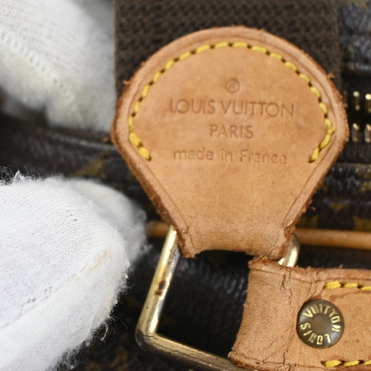 LOUIS VUITTON Reporter PM Crossbody Shoulder Bag Monogram Leather M45254 84CA314