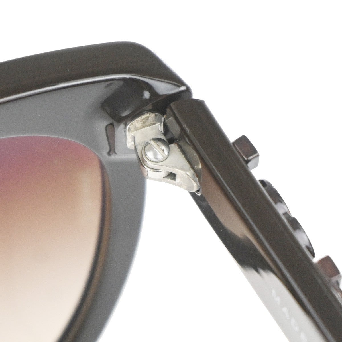 CHANEL CC Logo Sunglasses Eye Were Plastic Metal Brown Italy 5315-A 62RL992