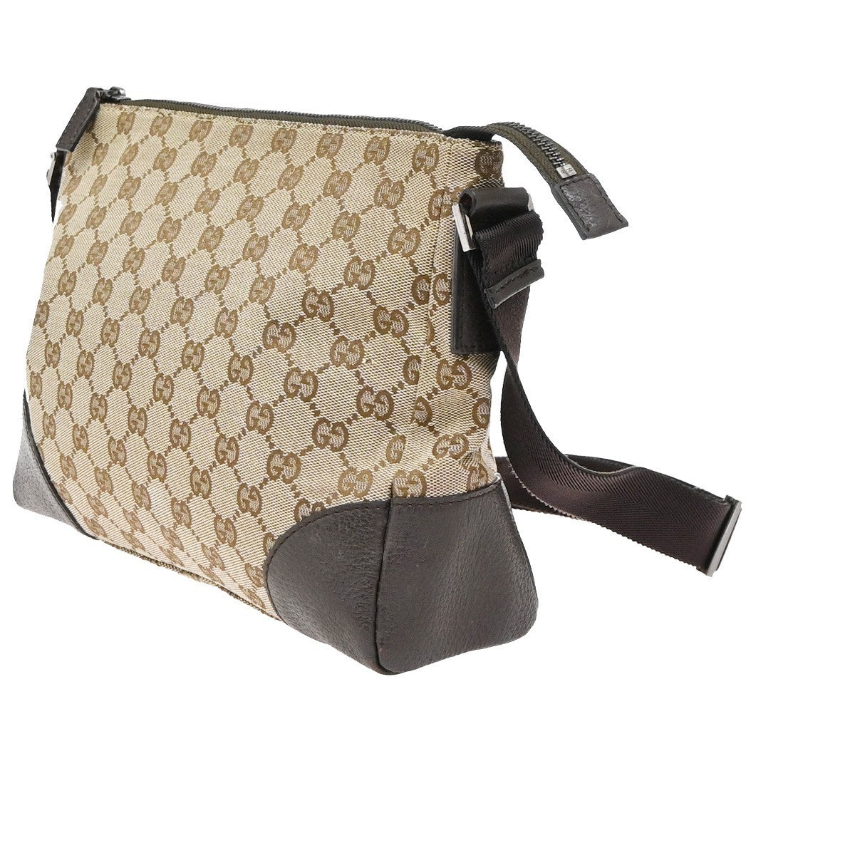 GUCCI Joy GG Pattern Shoulder Messenger Bag Canvas Leather BN GHW Italy 32KC741