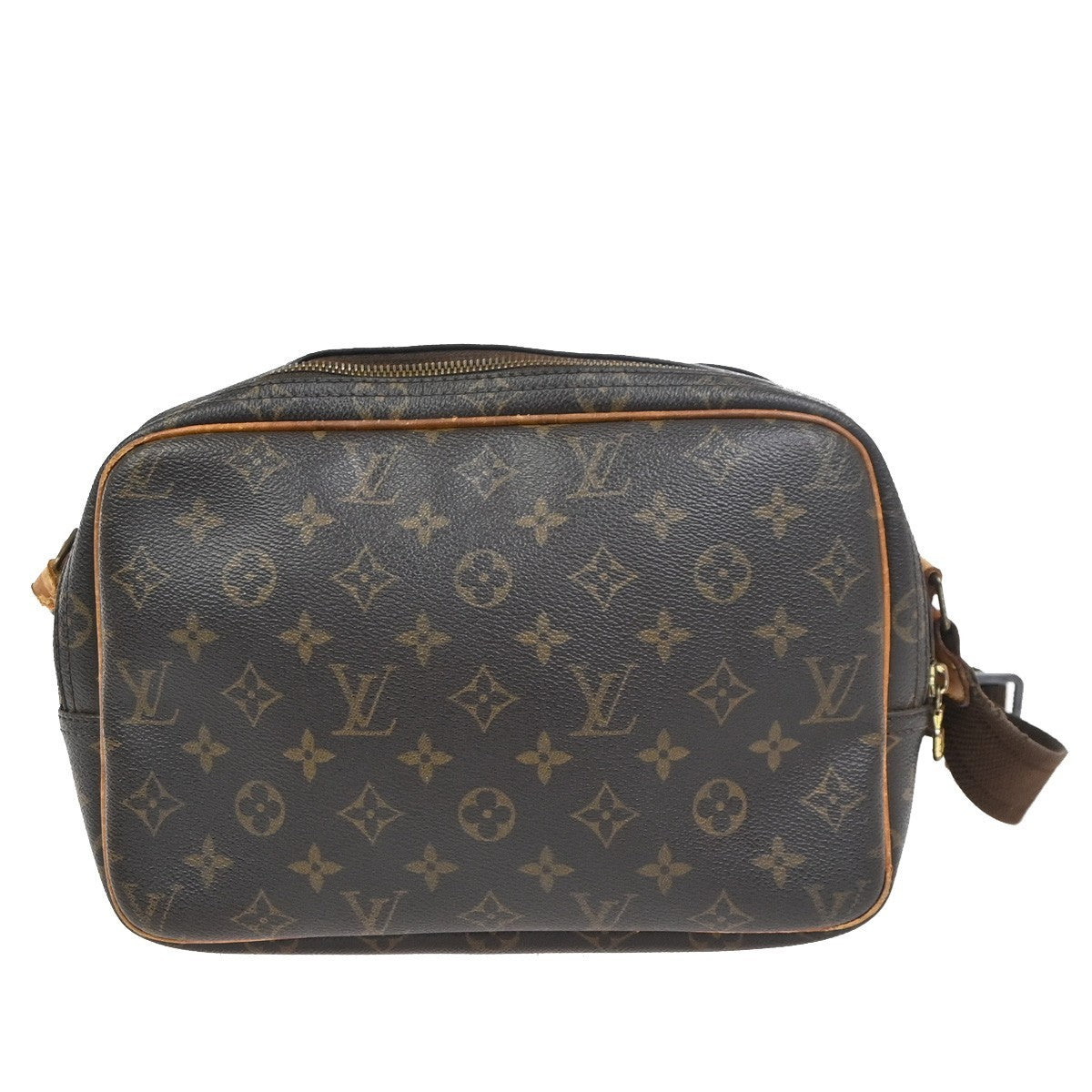 LOUIS VUITTON Reporter PM Crossbody Shoulder Bag Monogram Leather M45254 36KC824