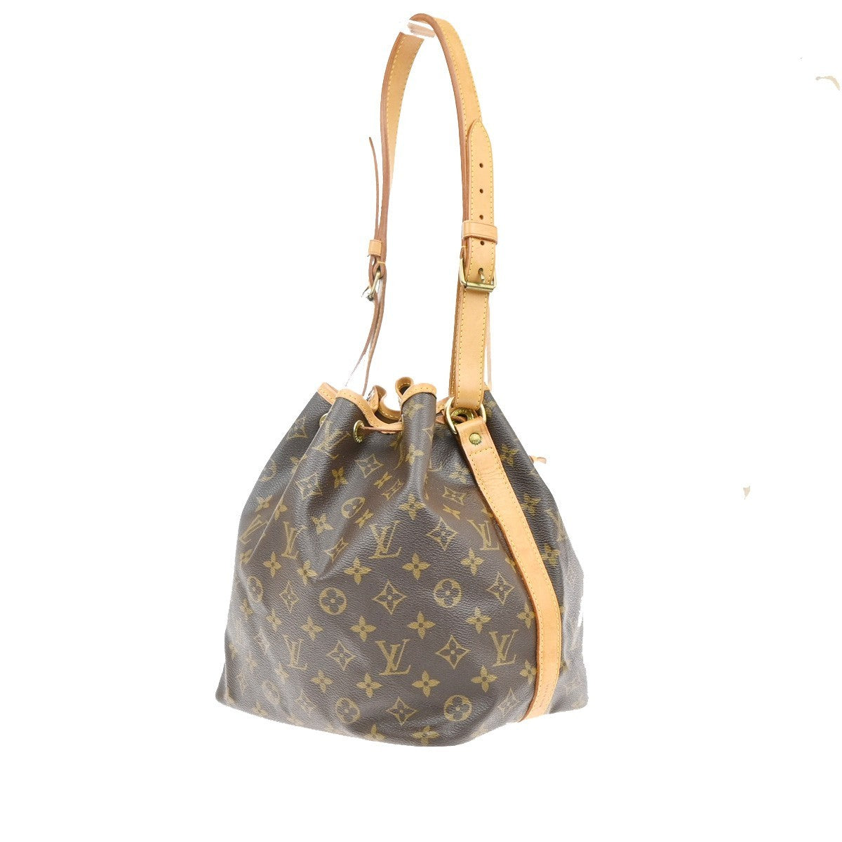 LOUIS VUITTON Petit Noe Drawstring Shoulder Bag Monogram BN USA M42226 94MA648