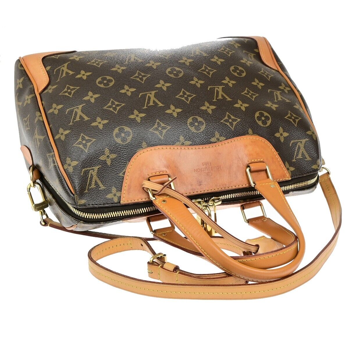 LOUIS VUITTON Retiro PM 2Way Hand Bag Monogram Leather BN M40325 99ED781