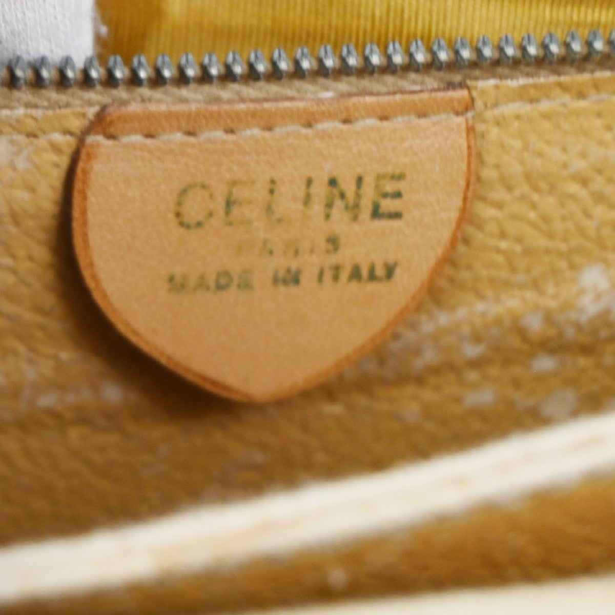 CELINE Macadam Horse carriage Shoulder Crossbody Bag PVC Leather BN GHW 30TA100