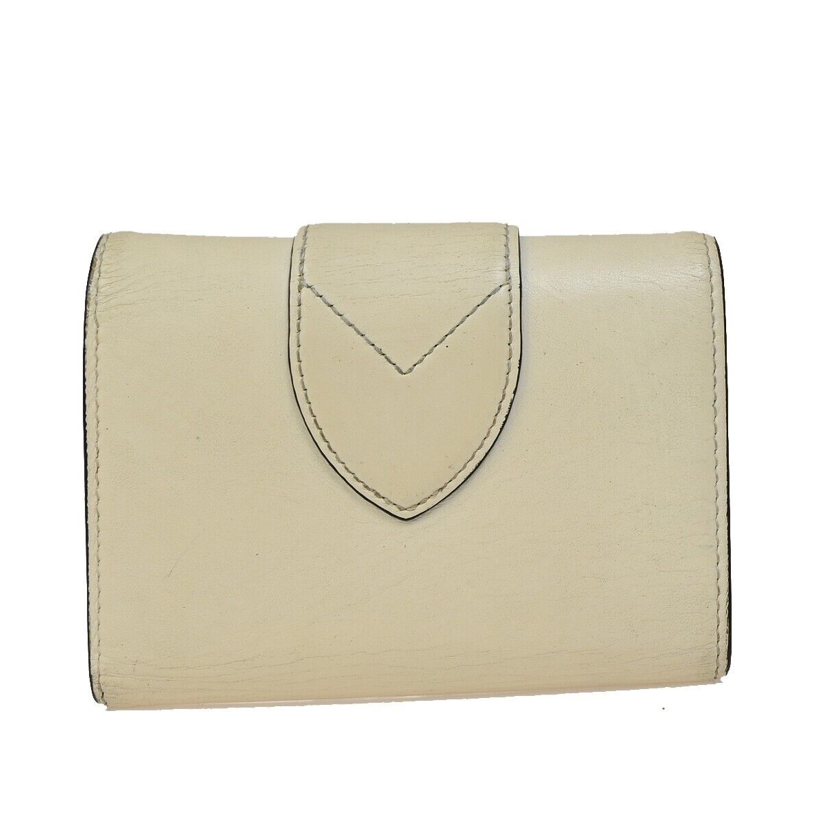 LOUIS VUITTON Portefeuille Pont Neuf Compact Wallet Leather Beige M69176 30KA393