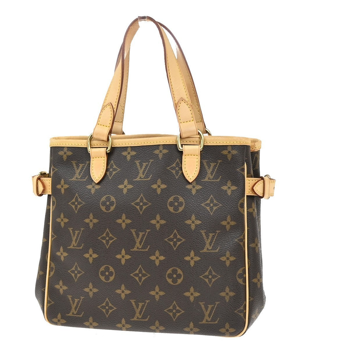 LOUIS VUITTON Batignolles Tote Hand Bag Monogram Leather Brown M51156 96MA205