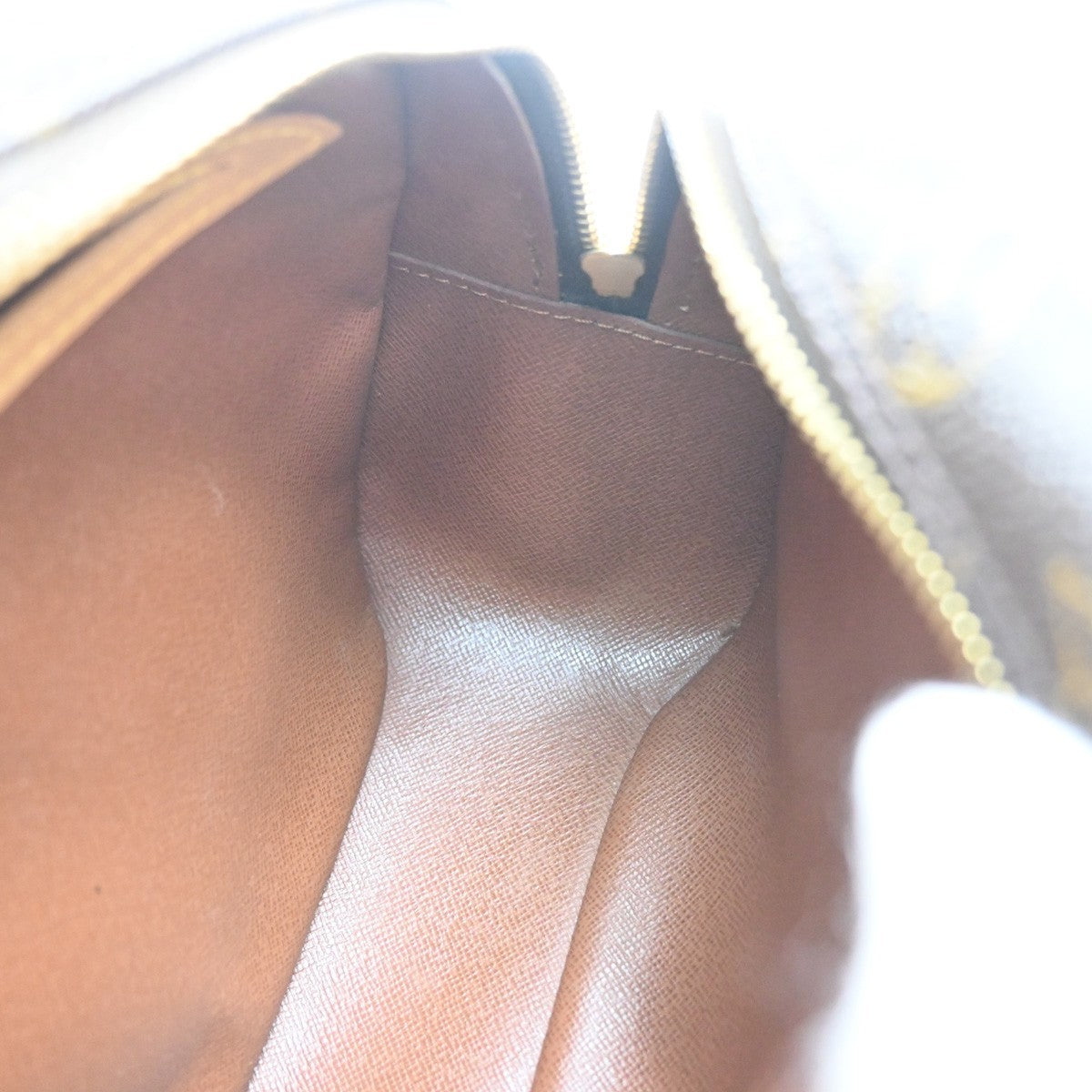 LOUIS VUITTON Blois Crossbody Shoulder Bag Monogram Leather Brown M51221 79MA412