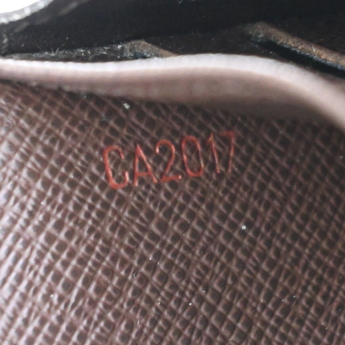 LOUIS VUITTON Portefeuille Sarah Long Bifold Wallet Damier Brown N61734 60EA239