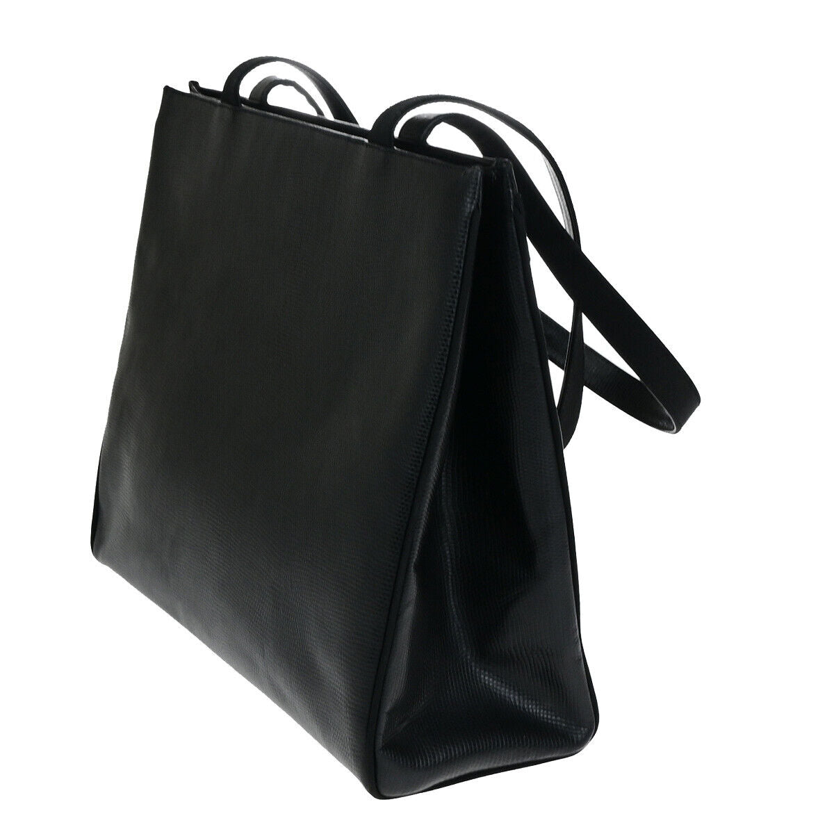 SALVATORE FERRAGAMO Vara Shoulder Bag Embossing Leather Black GHW Italy 67YF484