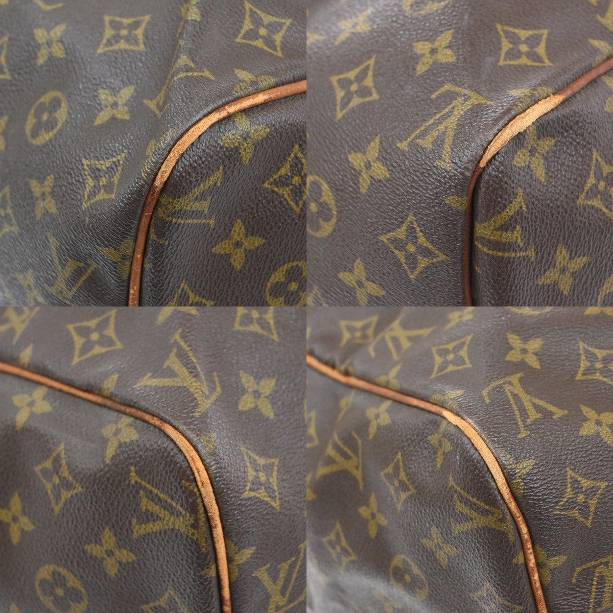 LOUIS VUITTON Sac Souple 45 Travel Hand Bag Monogram Leather BN M41624 62CB015