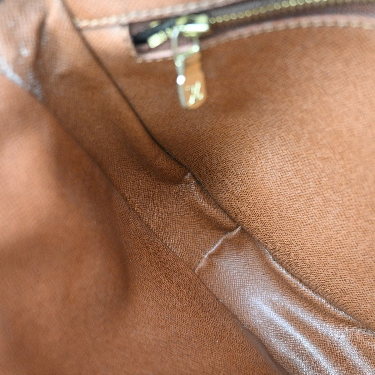 LOUIS VUITTONI Chantilly MM Shoulder Bag Monogram Leather Brown M51233 80EF912
