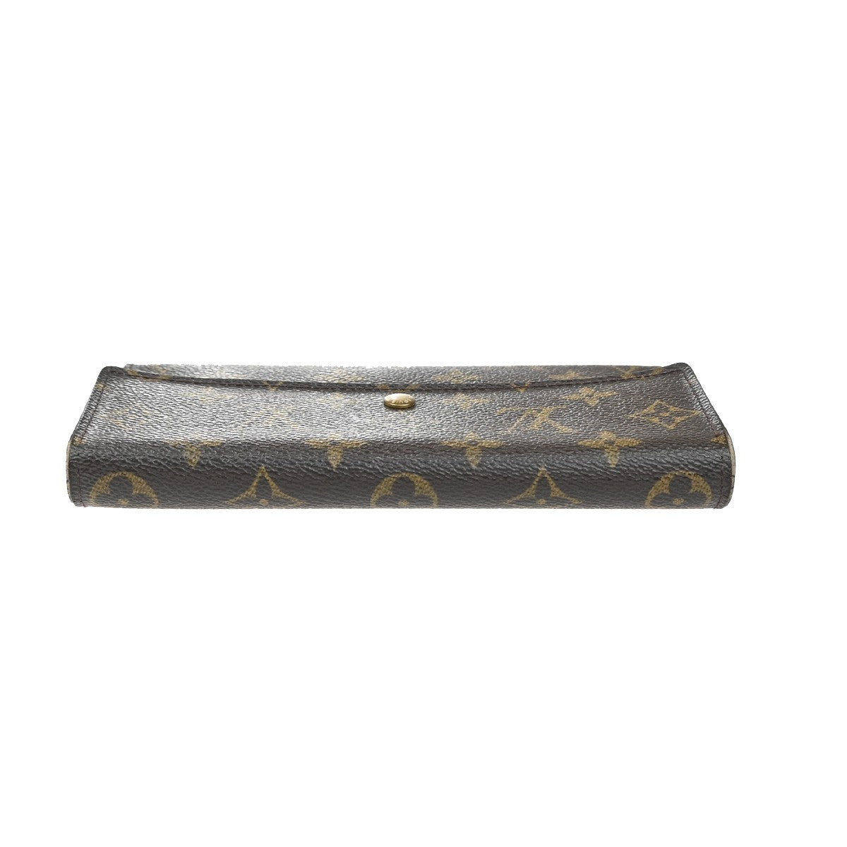 LOUIS VUITTON International Long Trifold Wallet Monogram Brown M61215 60EF787