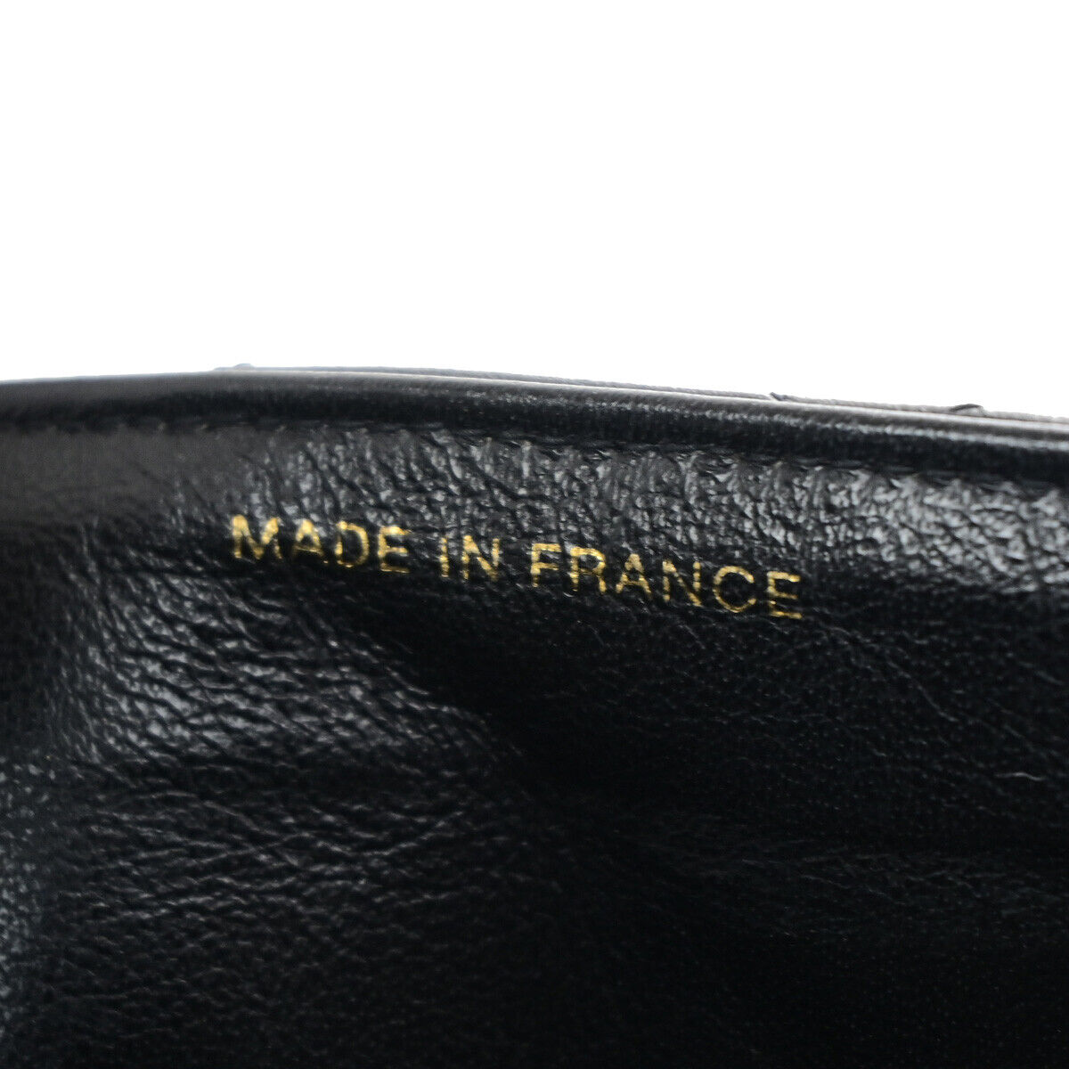 CHANEL CC Matelasse 30 Both Flap Chain Shoulder Bag Leather Black GHW 823RJ921