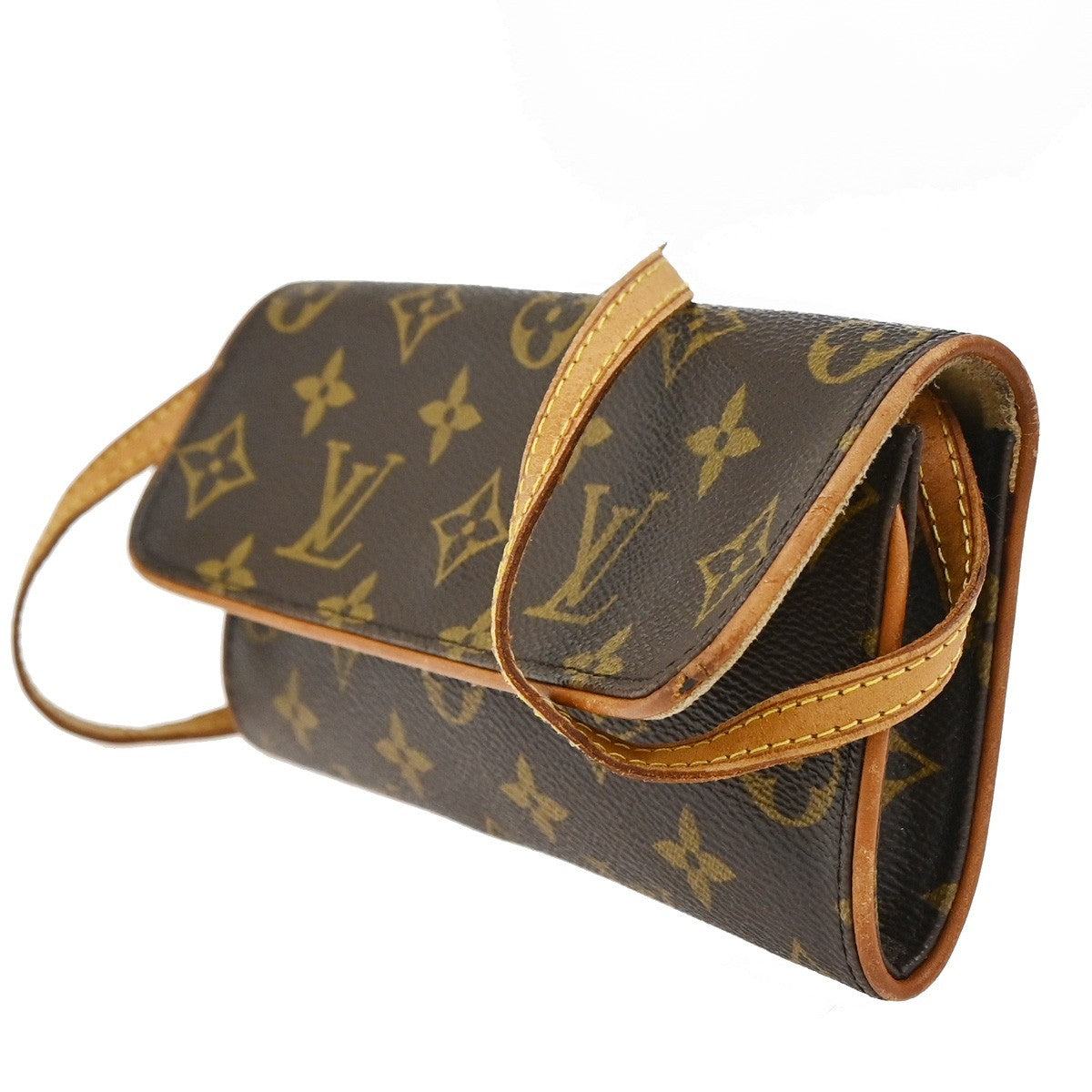 LOUIS VUITTON Pochette Twin PM 2Way Shoulder Clutch Bag Monogram M51854 30TA636