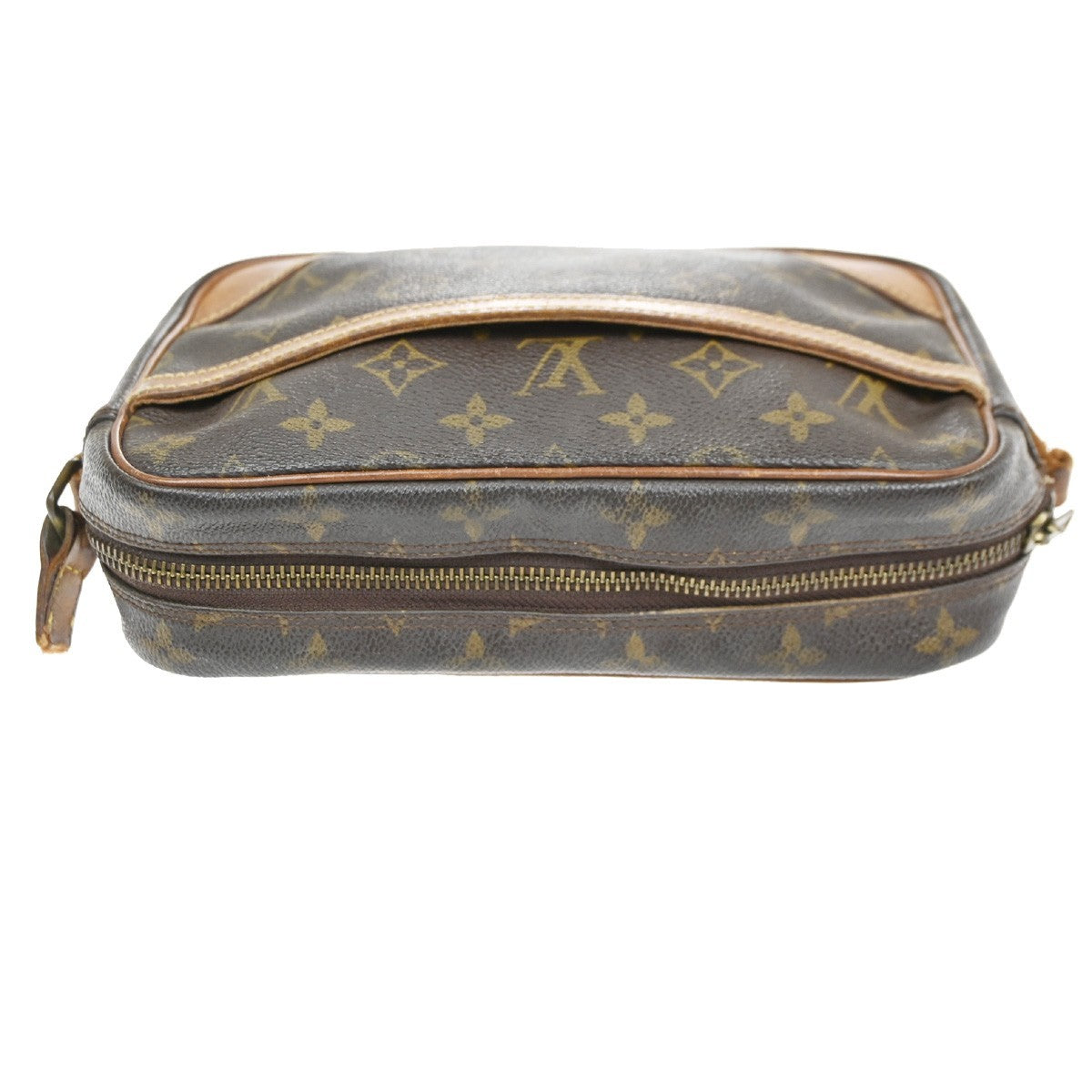 LOUIS VUITTON Trocadero 24 Shoulder Bag Monogram Leather Brown M51276 01TA655