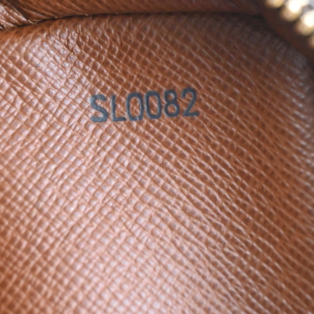 LOUIS VUITTON Danube Shoulder Bag Monogram Leather Brown France M45266 93CA943