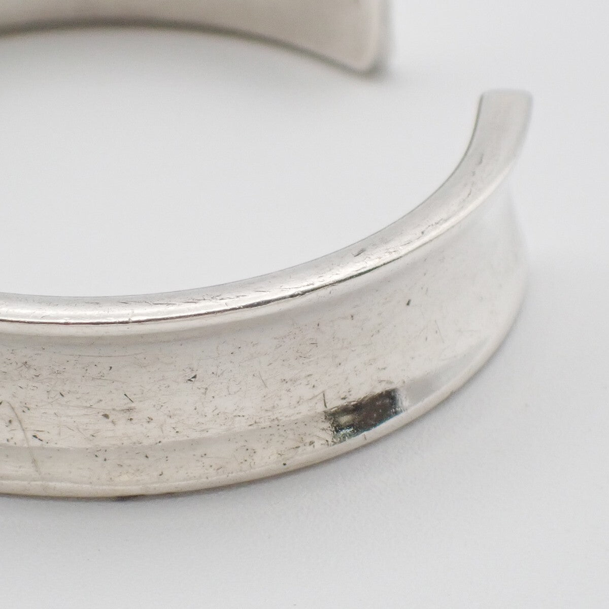 Tiffany & Co. Logo 1987 Bangle Bracelet Silver 925 Accessory 69EE508