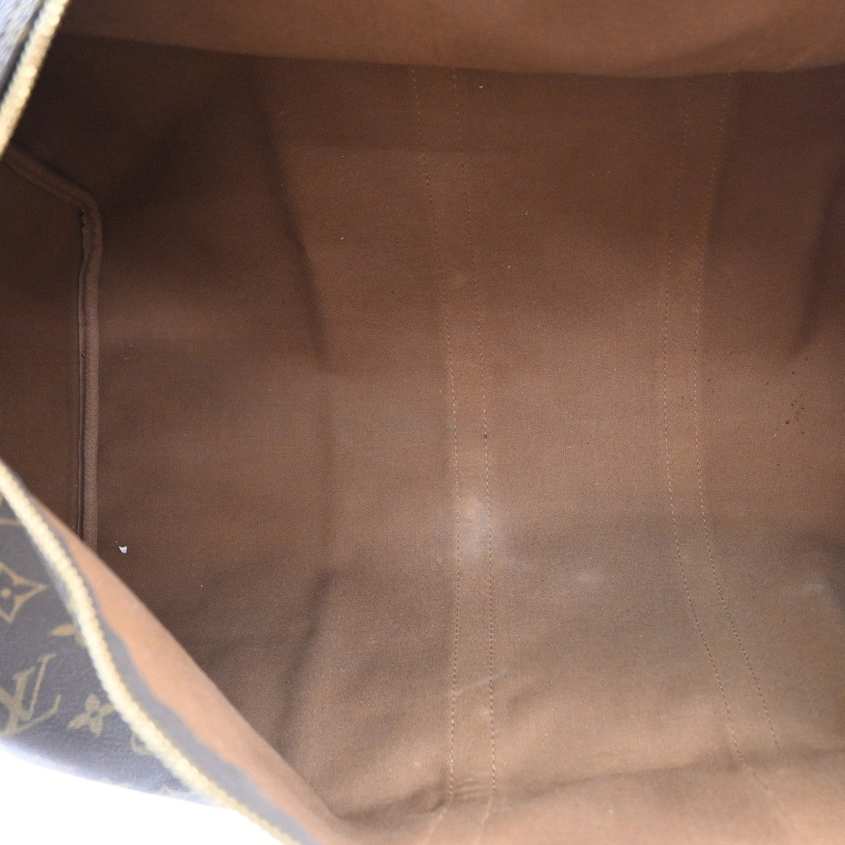 LOUIS VUITTON Keepall Bandouliere 55 2Way Hand Bag Monogram Brown M41414 96SA124