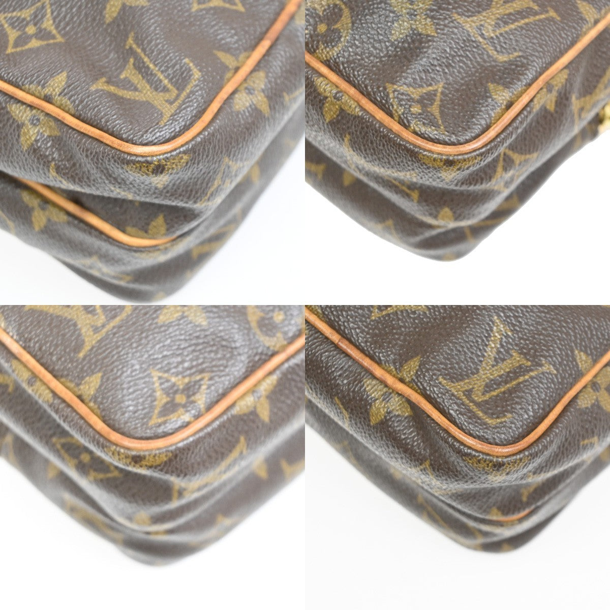 LOUIS VUITTON Mini Amazon Shoulder Bag Monogram Leather Brown M45238 30KC052
