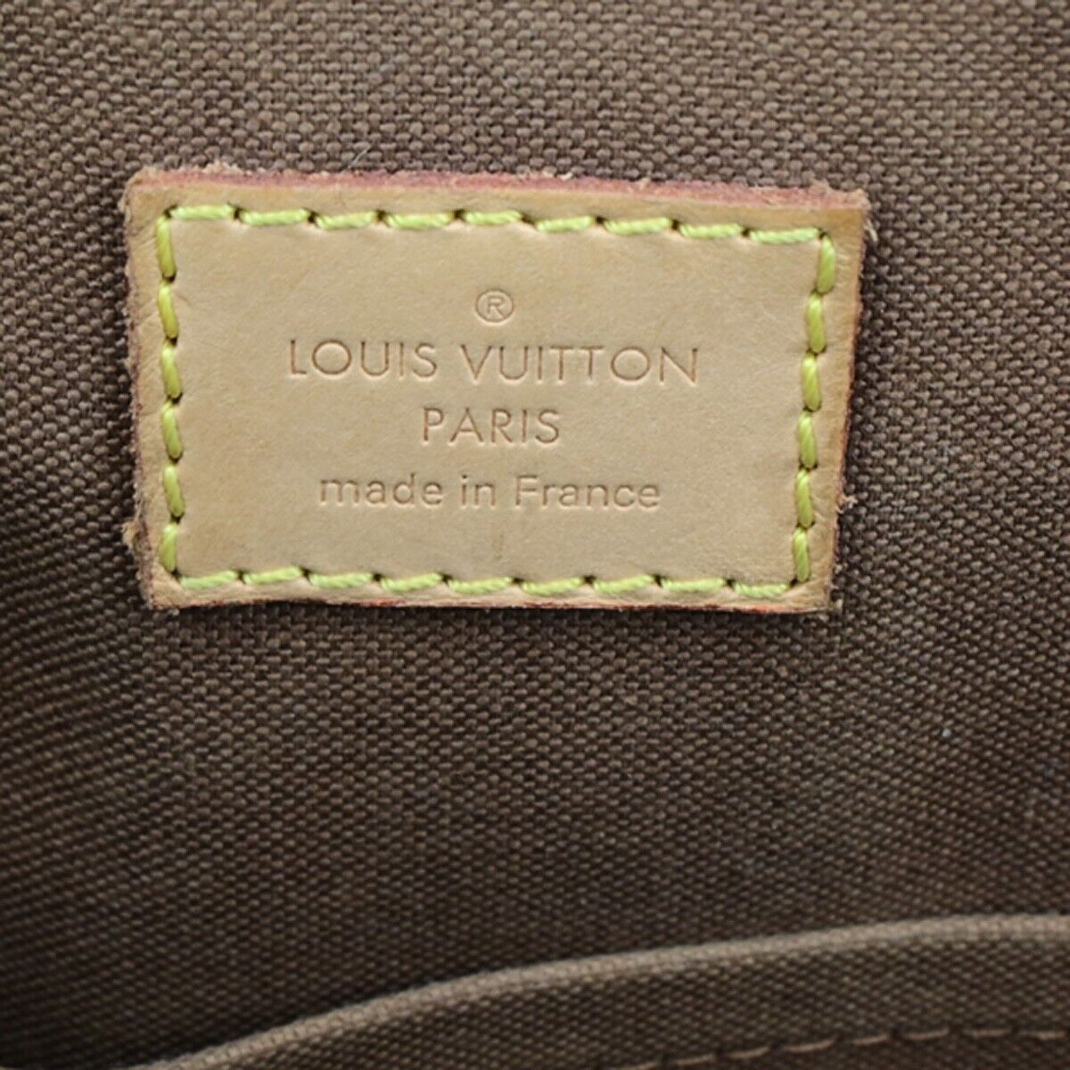 LOUIS VUITTON LV Tivoli GM Shoulder Bag Monogram Leather Brown M40144 52ED109