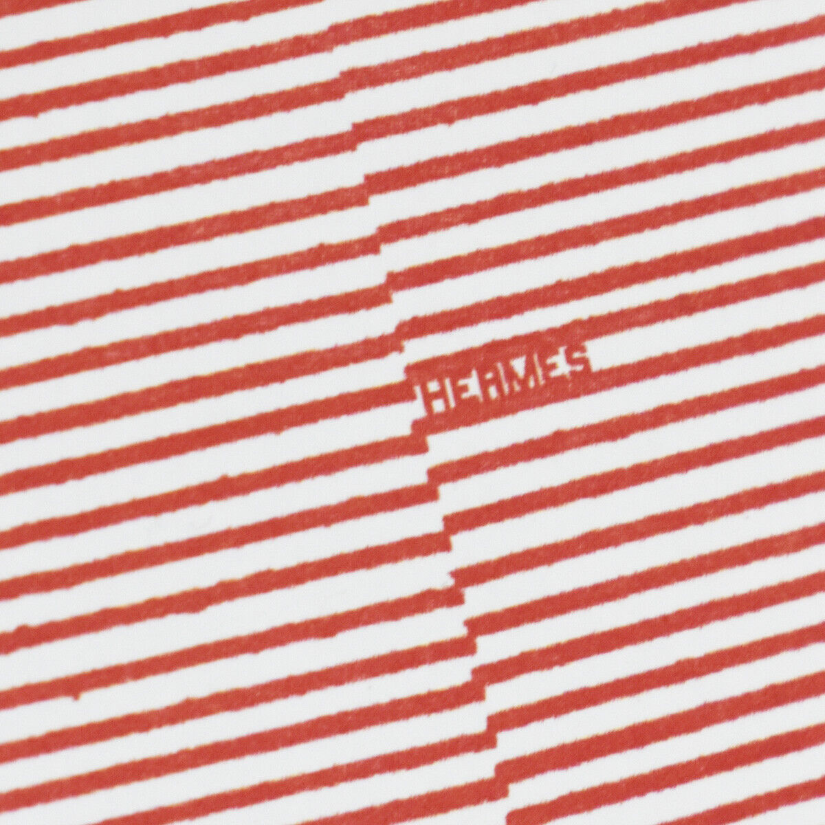 Auth HERMES LES GRANDES FEUILLES D'HERMES Wallpaper Wrapping Paper Red 06MC457 ②