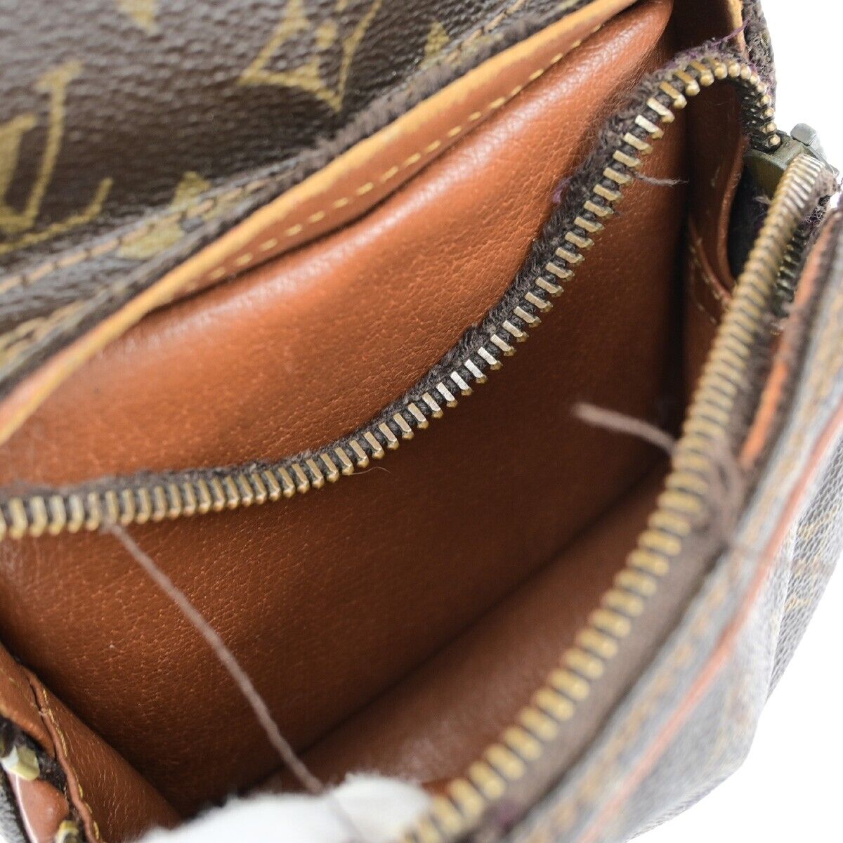 LOUIS VUITTON Mini Amazon Shoulder Bag Monogram Leather Brown M45238 09EE016