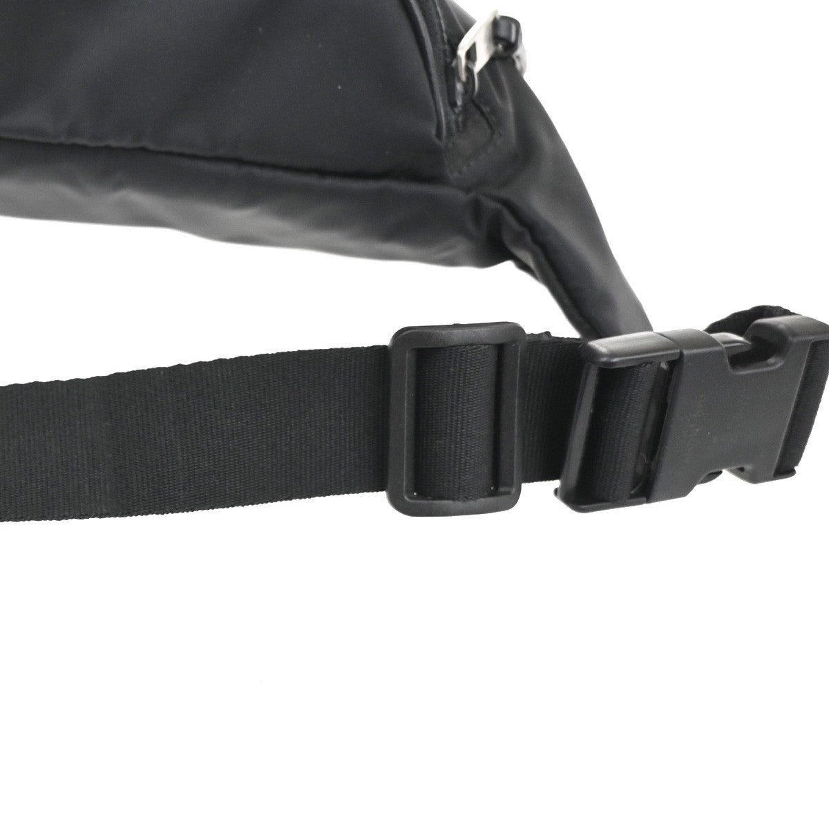 GIVENCHY Logo Bum Body Bag Canvas Leather Black Romania 34MA172