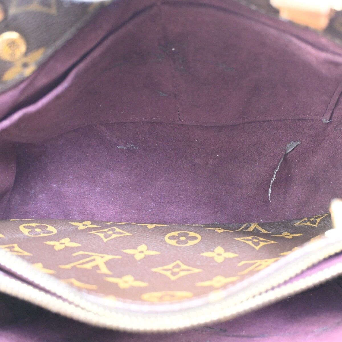 LOUIS VUITTON Montaigne BB Hand shoulder bag Monogram Leather BN M41055 23SH748