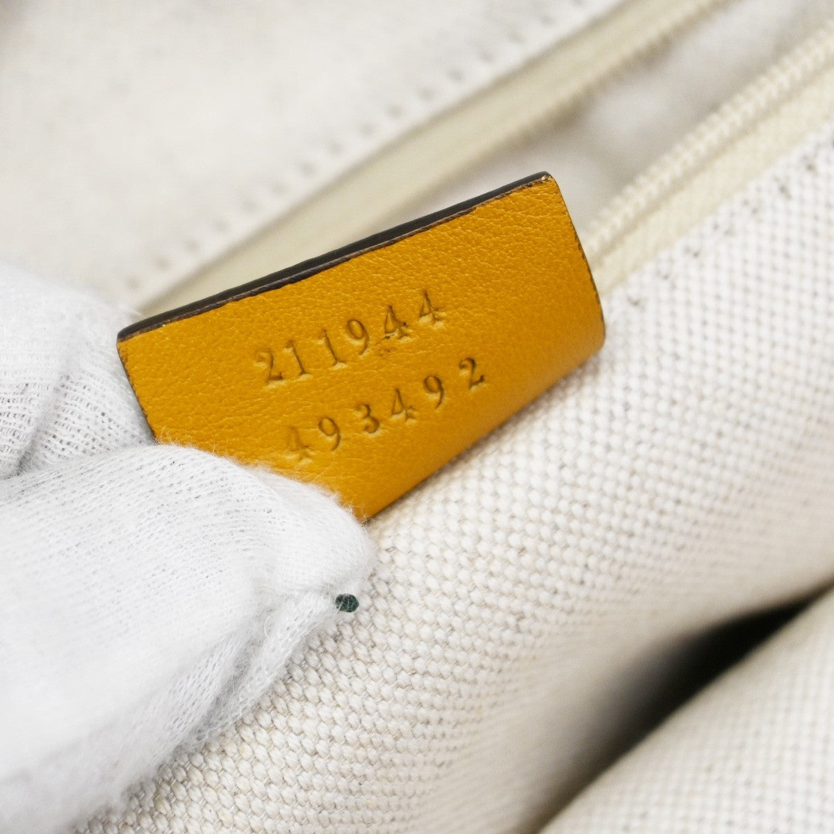 GUCCI GG Sukey Charm Hand Tote Bag Leather Yellow GHW 493492 85TA113
