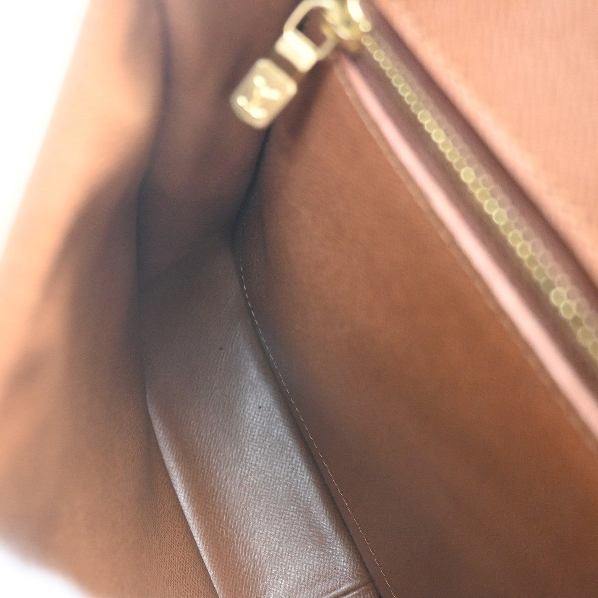 LOUIS VUITTON Saint Cloud GM Shoulder Bag Monogram Leather Brown M51242  39CA826