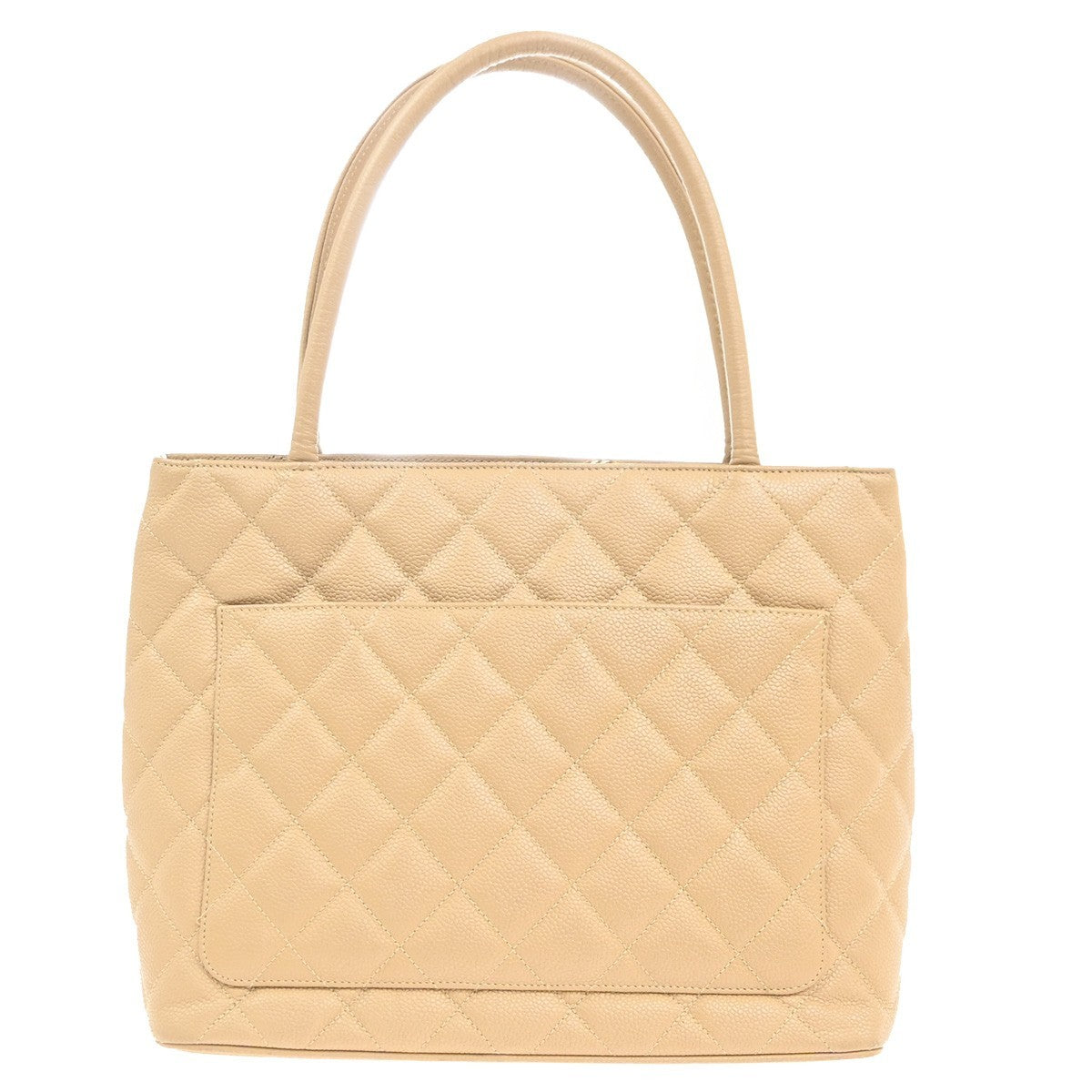 CHANEL CC Matelasse Shoulder Hand Bag Grained Calfskin Leather BE Italy 653RL760