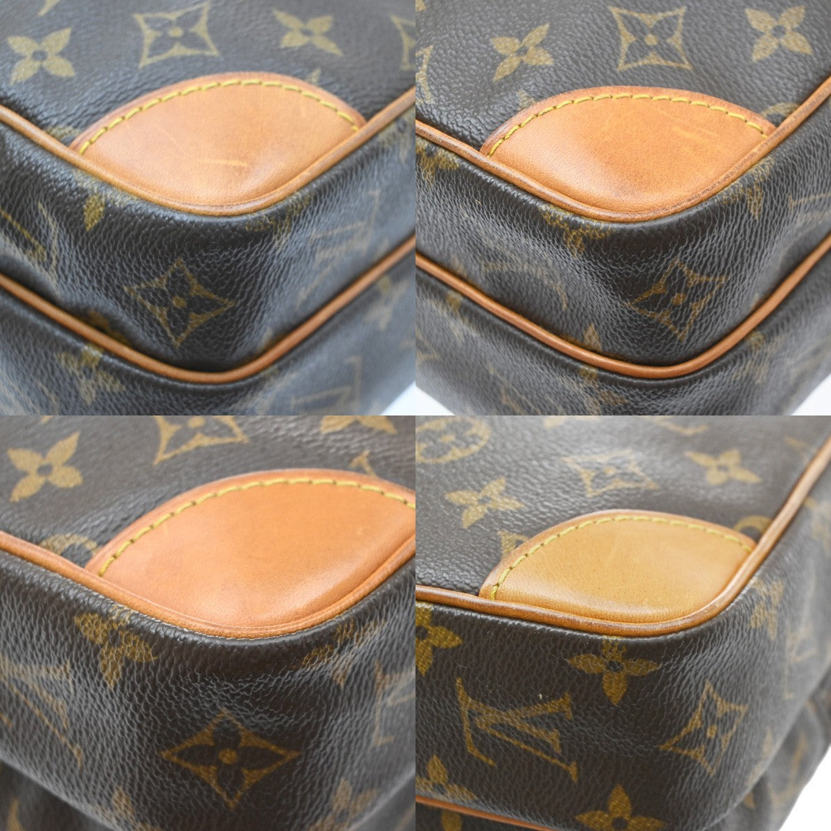 LOUIS VUITTON Amazon Crossbody Shoulder Bag Monogram Leather BN M45236 32PA136