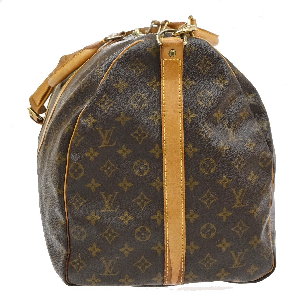 LOUIS VUITTON Keepall Bandouliere 60 2Way Hand Bag Monogram Brown M41412 10TA652