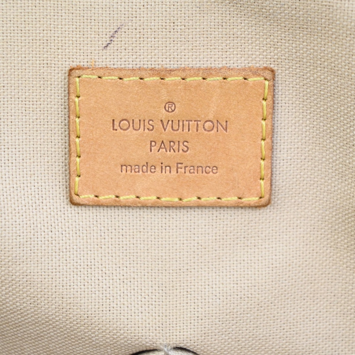LOUIS VUITTON Siracusa PM Shoulder Bag Damier Azur Leather White N41113 99TA716
