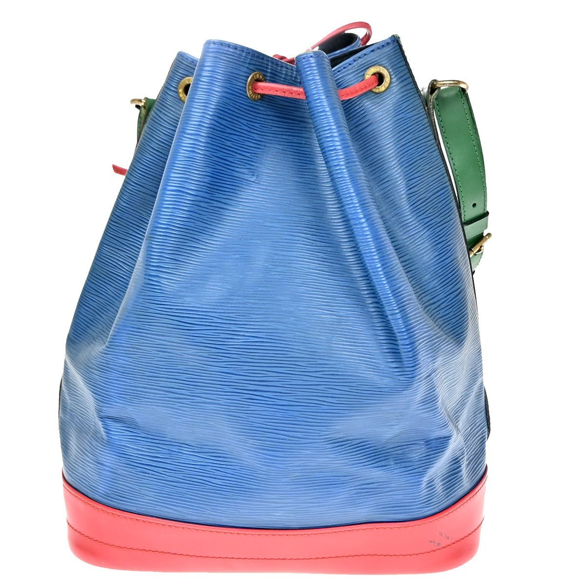 LOUIS VUITTON Noe Drawstring Shoulder Bag Epi Leather Tricolor M44082 85CA868