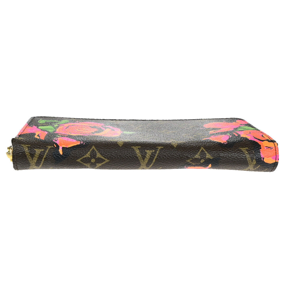 LOUIS VUITTON Zippy Wallet Long Purse Monogram Rose Brown M93759 18YG745