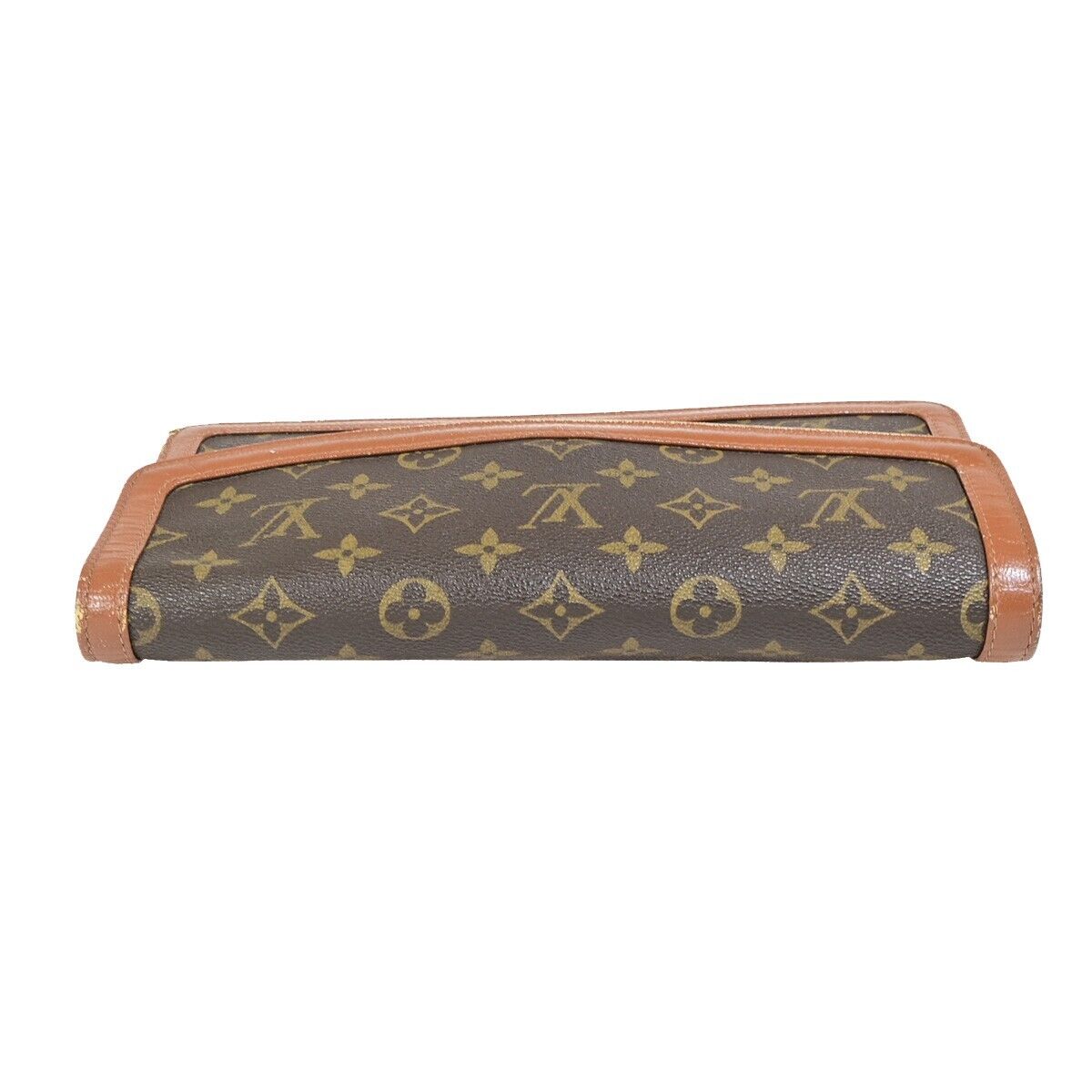 LOUIS VUITTON Pochette Dam PM Clutch Hand Bag Monogram Leather BN M51812 09EC595