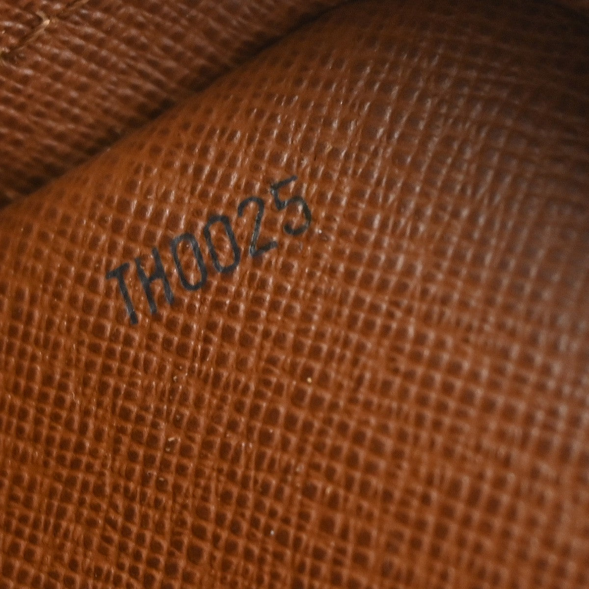 LOUIS VUITTON Danube Shoulder Bag Monogram Leather Brown France M45266 86DA237
