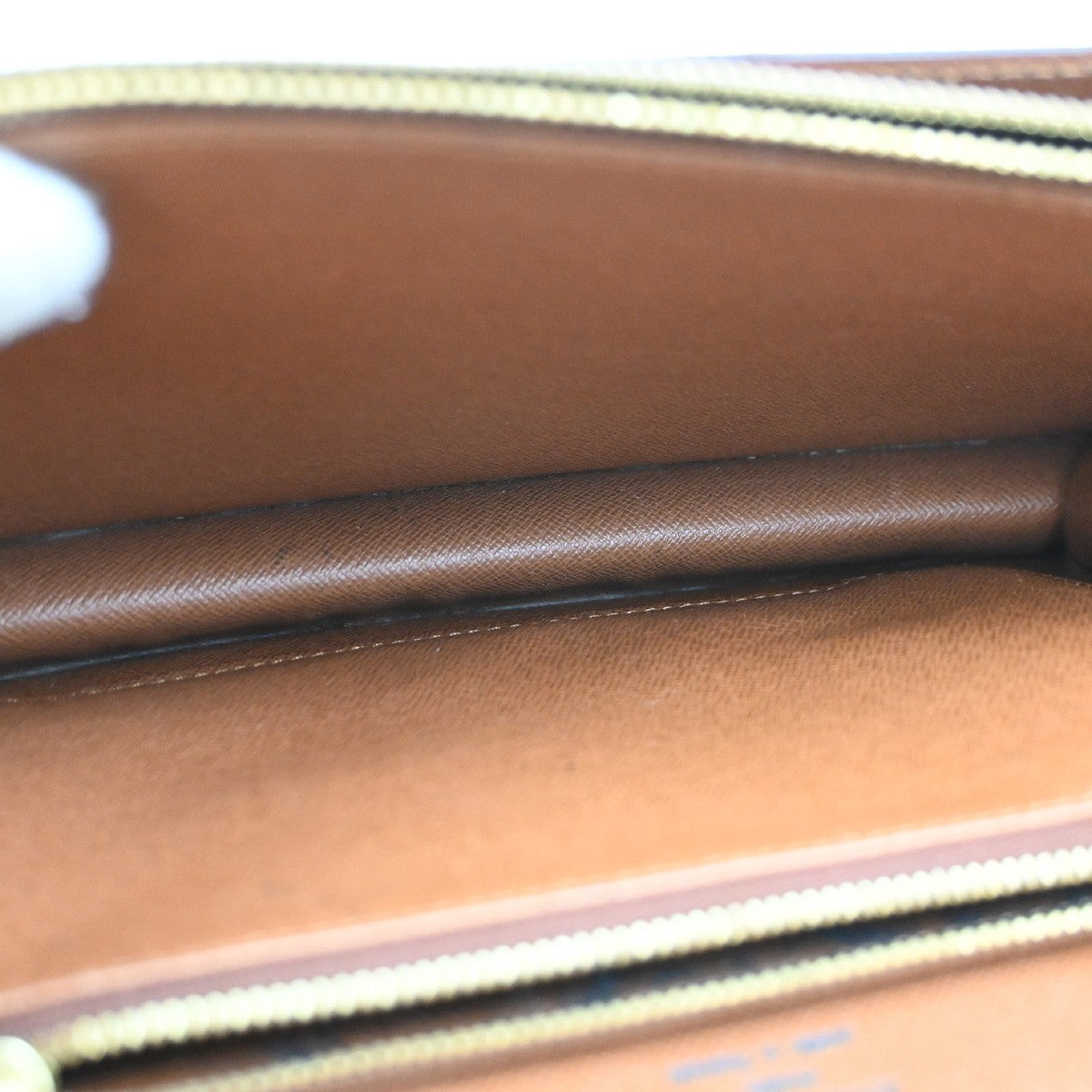 LOUIS VUITTON Concorde Hand Bag Monogram Leather Brown France M51190 70DA219