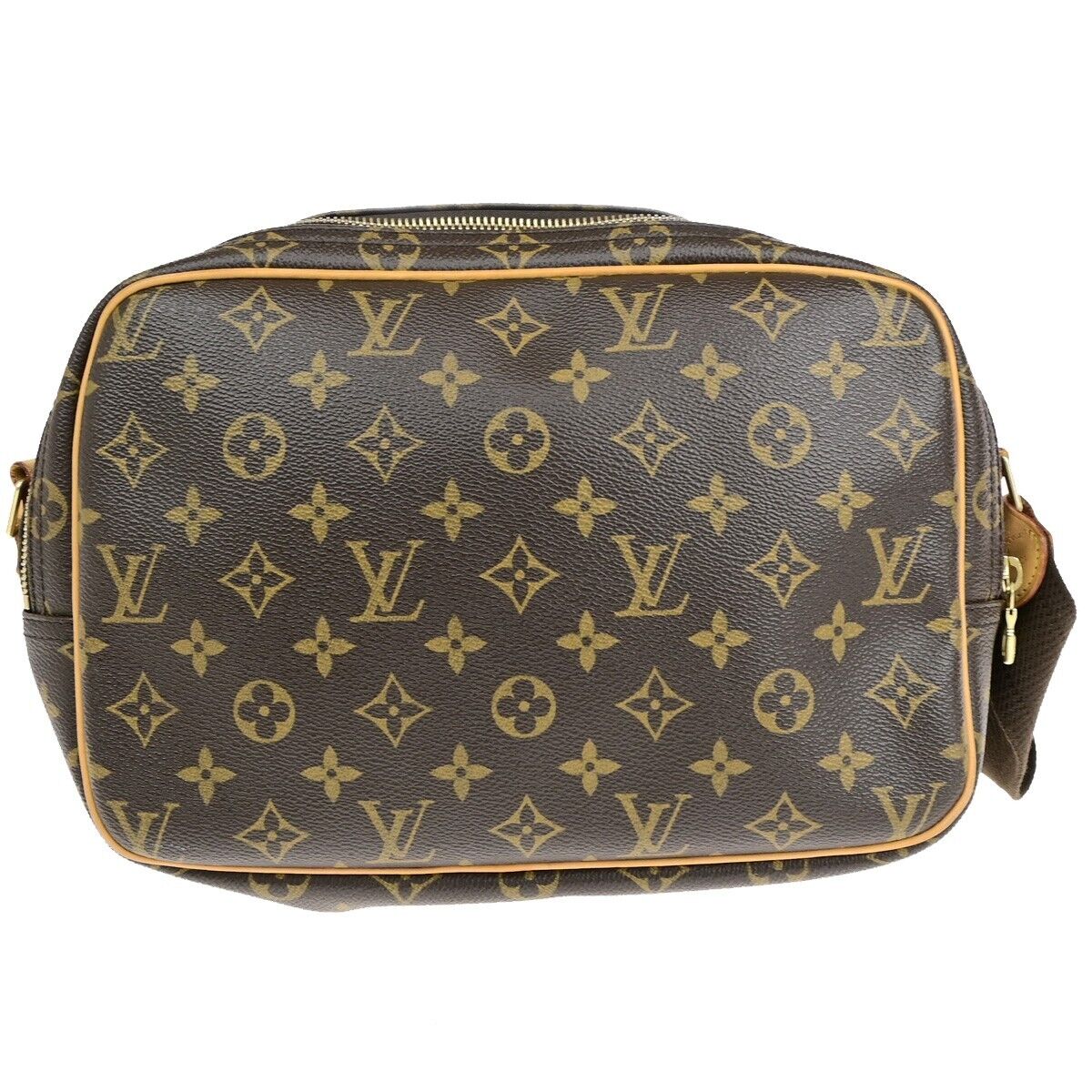 LOUIS VUITTON Reporter PM Crossbody Shoulder Bag Monogram Leather M45254 95EB829