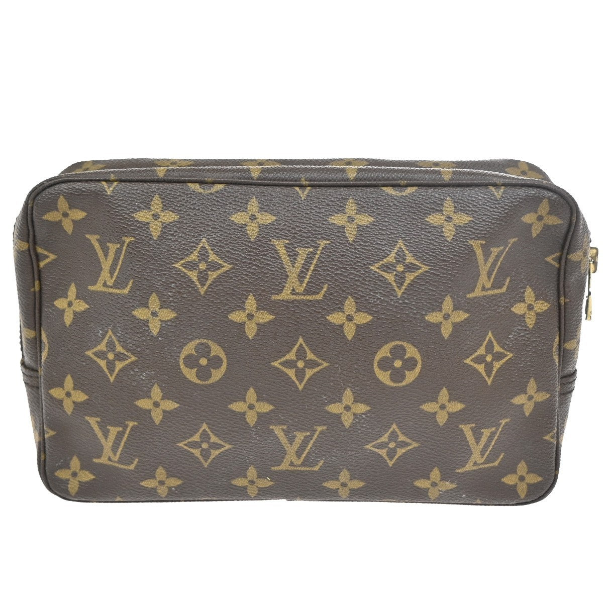 LOUIS VUITTON Trousse Toilette 23 Clutch Hand Bag Monogram Brown M47524 68ZA159