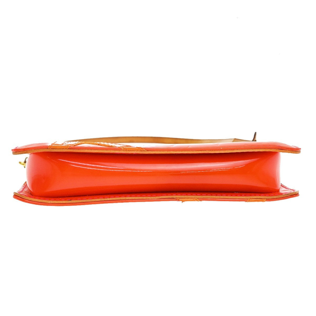 LOUIS VUITTON Lexington Hand Bag Monogram Vernis Fluo Orange M91906 62YJ200