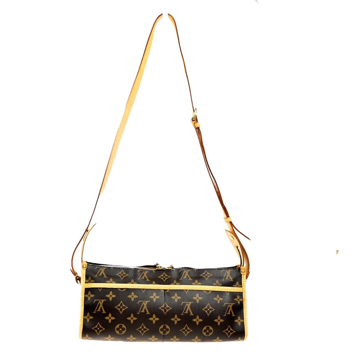 LOUIS VUITTON LV Popincourt Long Shoulder Bag Monogram Brown M40008 97MA358